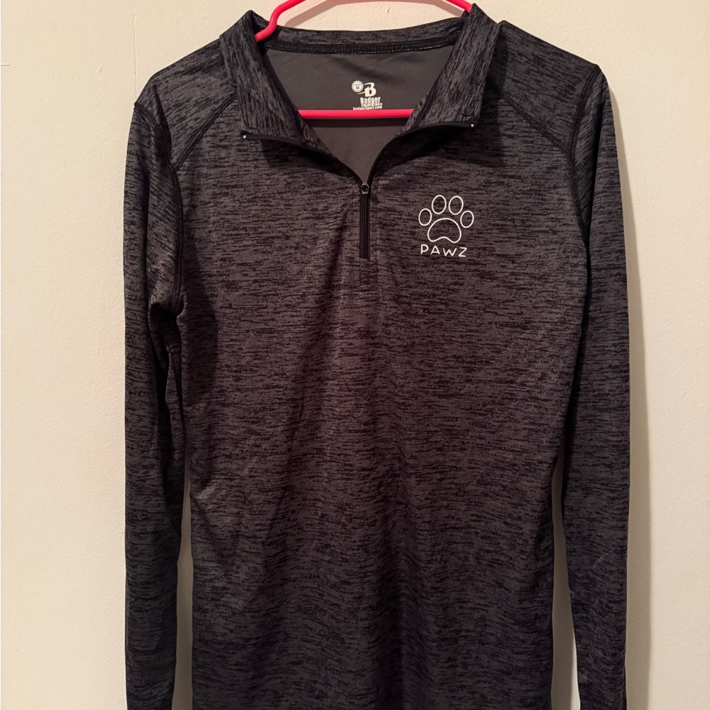 PAWZ Charcoal Long Sleeve Shirt